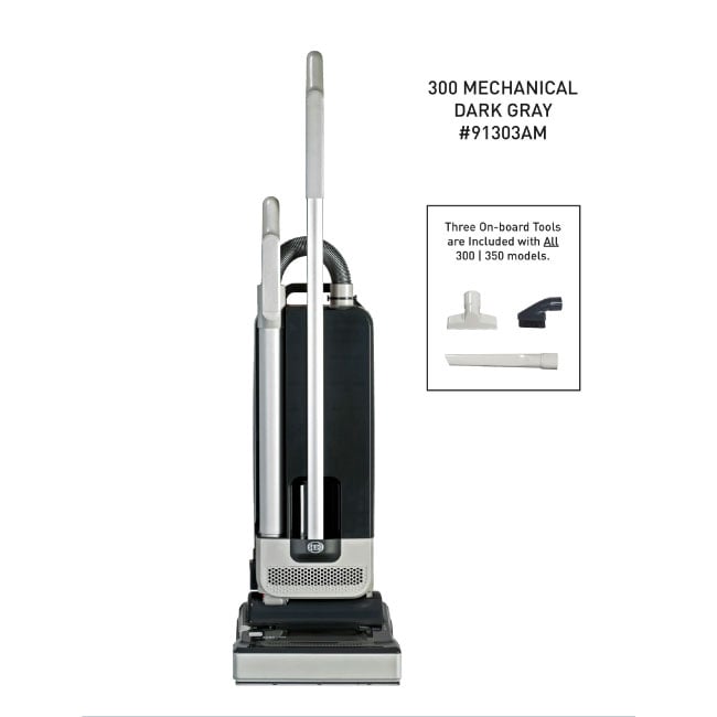 SEBO 300 MECHANICAL Upright Vacuum Cleaner - Light Gray