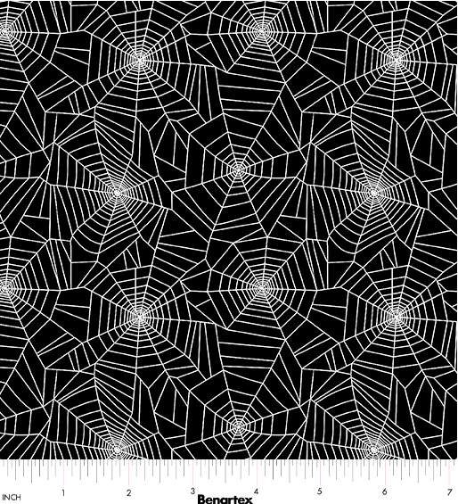BE Ghostly Cobwebs Black