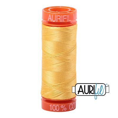 Aurifil 50wt 200m 1135 Pale Yellow