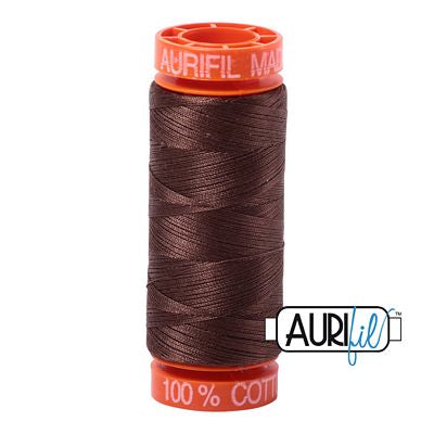 Aurifil 50wt 200m 1285 Medium Bark