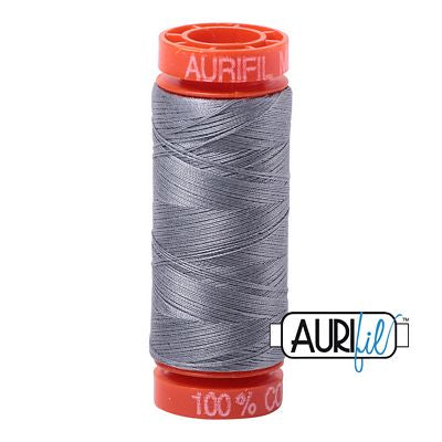Aurifil 50wt 200m 2605 Light Gray