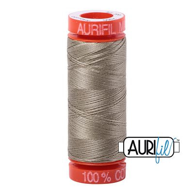 Aurifil 50wt 200m 2900 Light Khaki Green