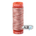 Aurifil 50wt 200m Variegated 4656 Cinnamon Sugar
