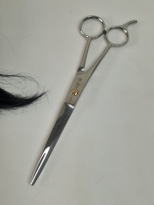 Left handed barber scissors 7"