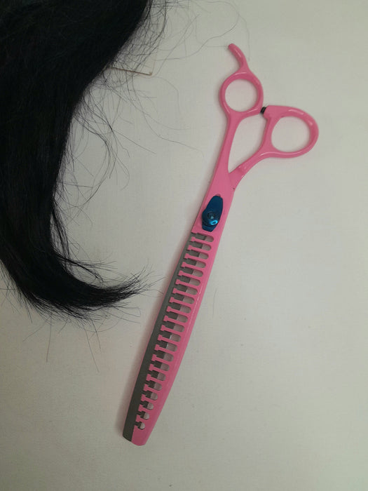 PET THINNING SHEAR 8" PINK (From USA)