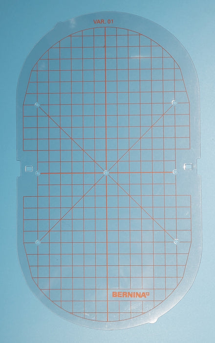Template Large Oval 145 X 255 mm (Orange)