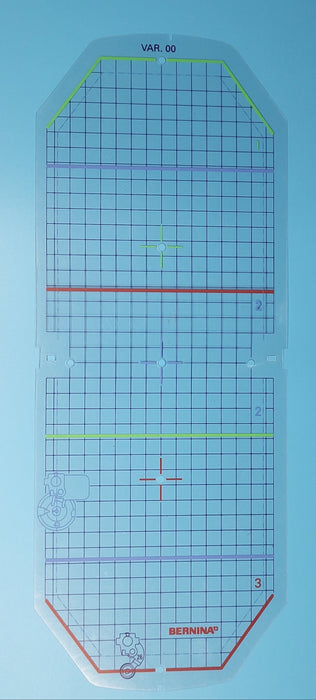 Template Mega 150 X 400 mm (Purple)