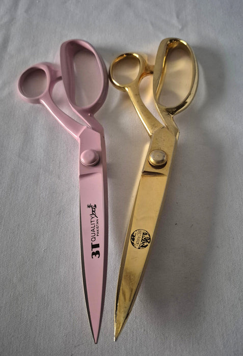 10' Ceremonial Scissors (Gold Plated or pink)