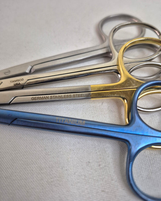Iris Scissor, Straight 4.5" (4 options)