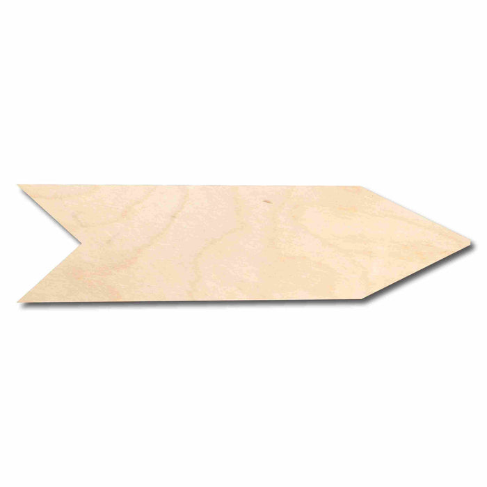 Unfinished Wood Decorative Direction Silhouette - Craft- up to 46" DIY