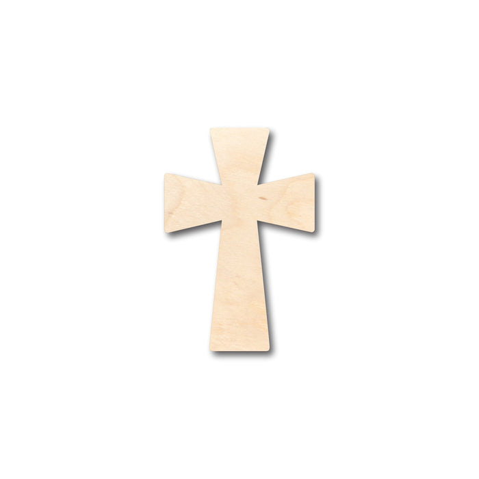 Unfinished Wood Germanic Cross Shape - Craft - up to 46" DIY
