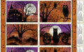 WL Frightful Night 20502 986 Multi Halloween Placemat Panel