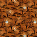 WL Frightful Night 20505 891 Orange Halloween Trees & Moons