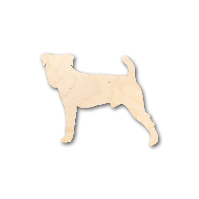 Unfinished Wood Jack Russel Terrier Small Dog Shape - Craft - up to 46" DIY