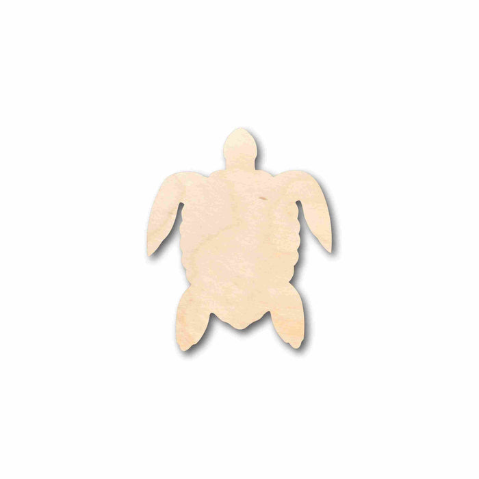 Unfinished Wood Sea Turtle Silhouette - Craft- up to 46" DIY