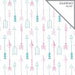 CA Double Gauze Arrows-Rosewater
