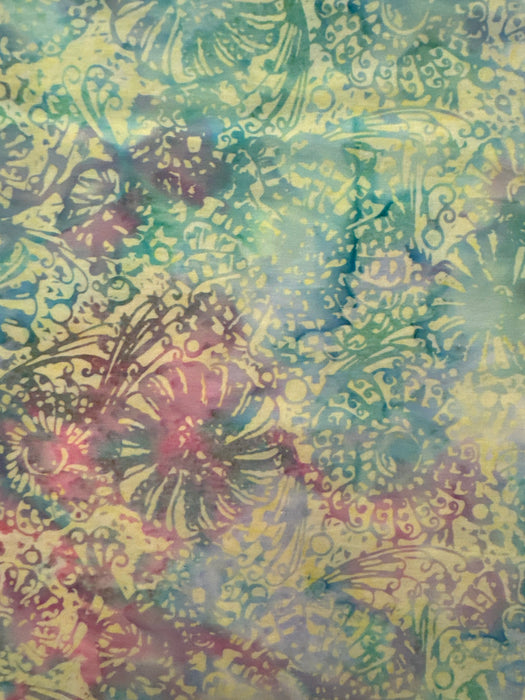 BB Flutter Sherbet Flowers on White