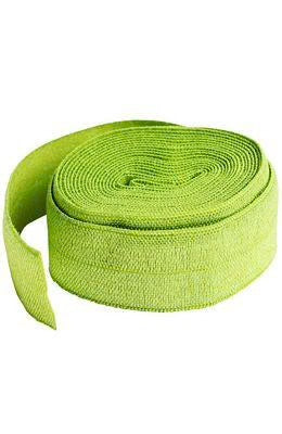 ByAnnie Fold-over Elastic - 3/4 in  x 2 yard - Apple Green