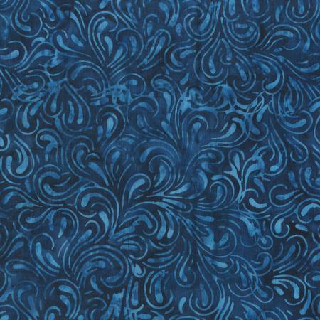 AF Navy Swirl Batik