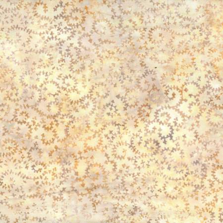 WL Tan Diagonal Vine Batik