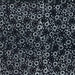 WL Black/White Dotted Daisies Batik