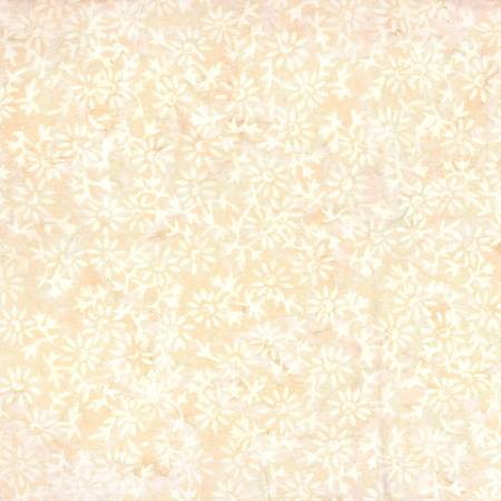 WL Light Tan Small Floral Batik