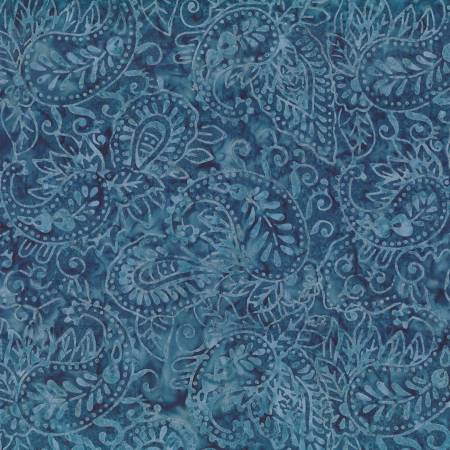 WL Dark Blue Paisley 22276-444