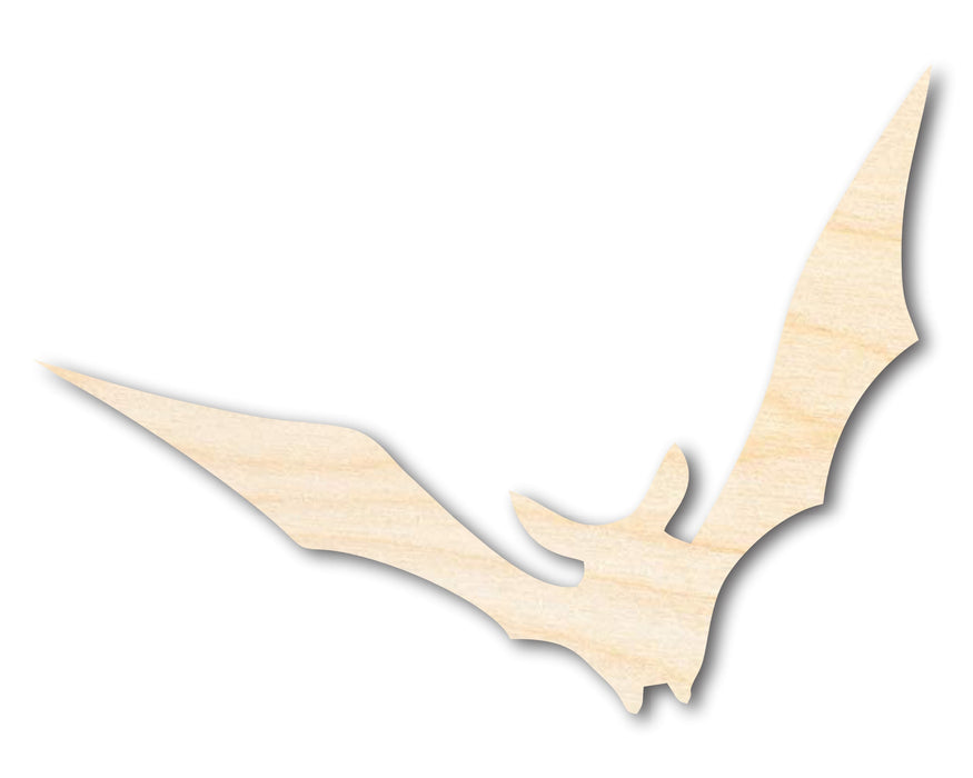 Unfinished Wood Vampire Bat Shape - Craft - up to 46"