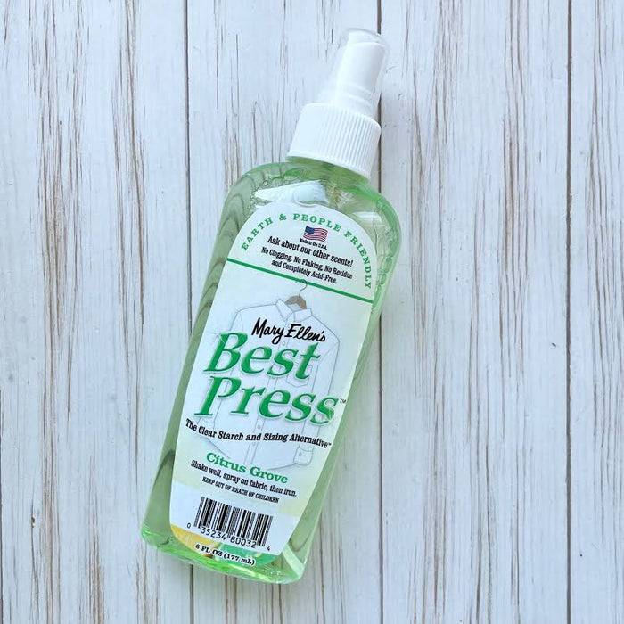 Best Press 6oz Spray Bottle - Citrus Grove