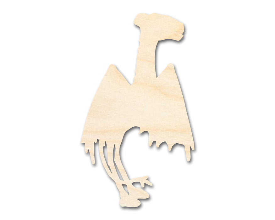 Unfinished Wood Jersey Devil Shape - Craft - up to 46"