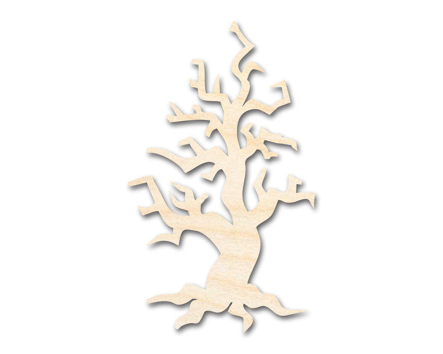 Unfinished Wood Spooky Tree Shape - Craft - up to 46"