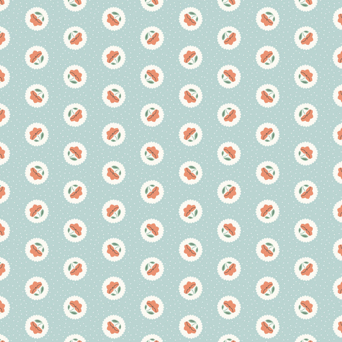 Little Bo - Dot Blossoms - Powder
