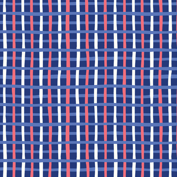 Stars, Stripes & Sun - Patriotic Plaid