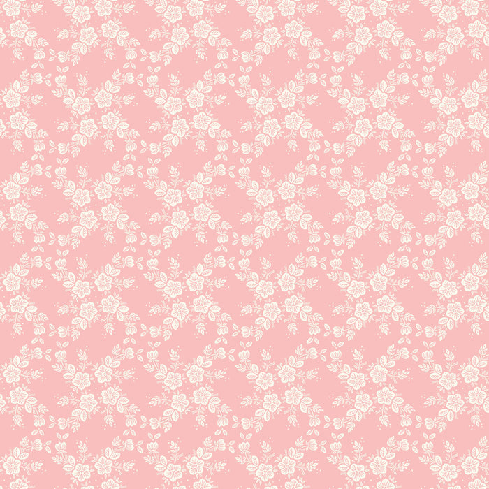 Cottage Garden - Lattice Vine - Pink