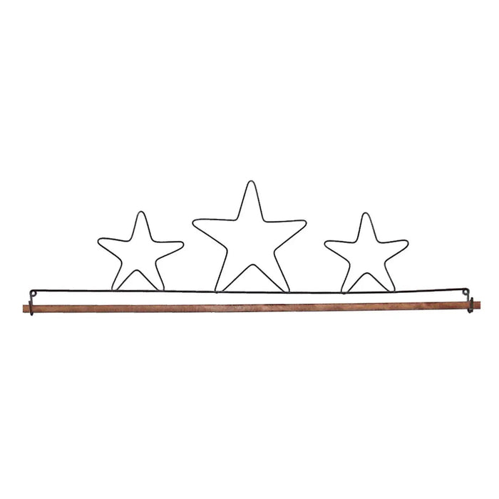 22in Three Stars Fabric Holder