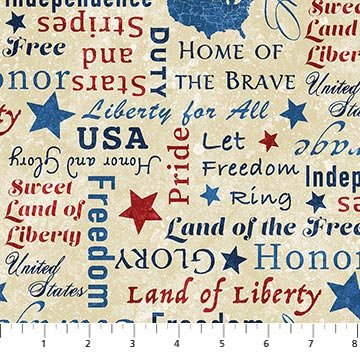 NC Stars and Stripes 8 Extra Wide B23461-12