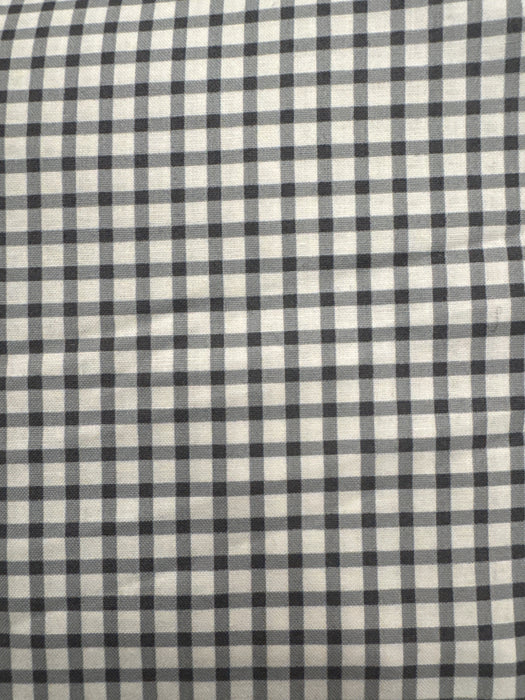 NC Beary Merry Christmas White Black Check