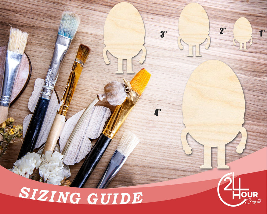 Unfinished Humpty Dumpty Wood Cutout Shape | DIY Craft Cutout | up to 46" DIY