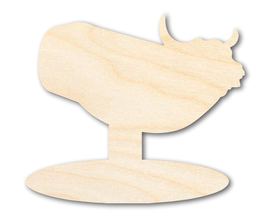 Unfinished Mechanical Bull Shape | DIY Craft Cutout | up to 46" DIY