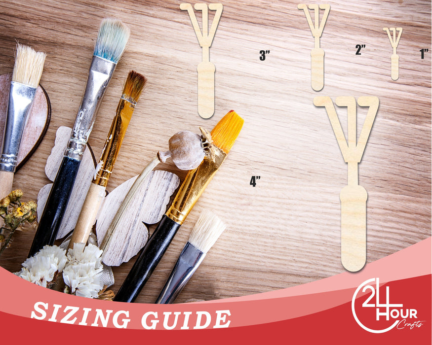 Unfinished Garden Rake Shape | DIY Craft Cutout | up to 46" DIY