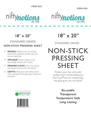 Teflon Pressing Sheet/Nifty Notions