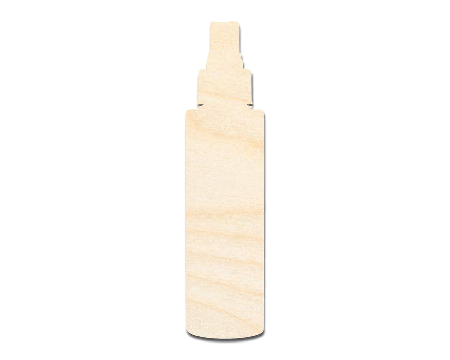 Unfinished Wood Facial Spray Shape | DIY Craft Cutout | up to 46" DIY