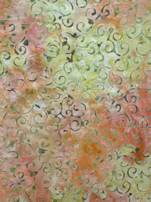 LB Green and Orange Accent