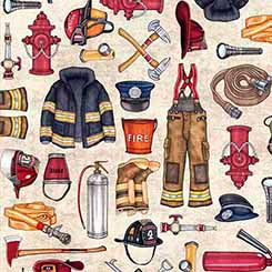 QT 5 Alarm 26294 K Firefighter Equipment Stone
