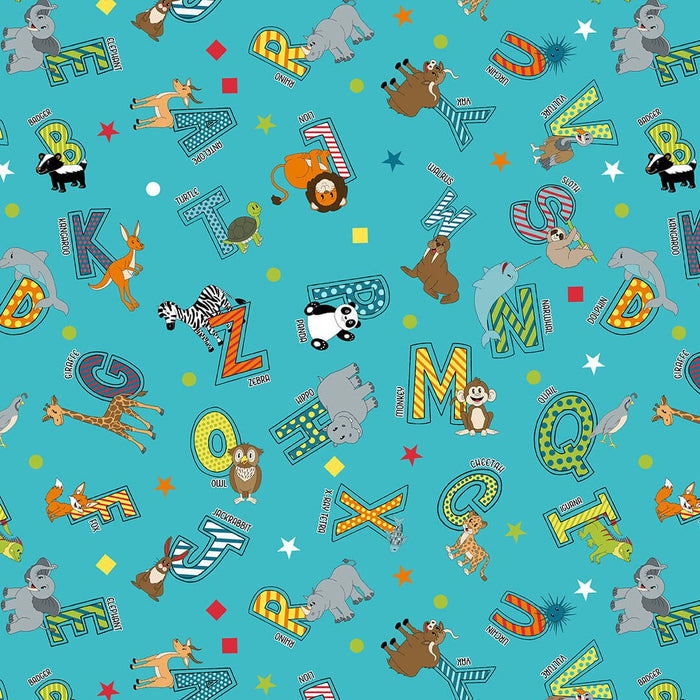 BL A to Zoo 2653-75 Turquoise