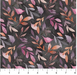 NC Vivian Leaves Charcoal Multi