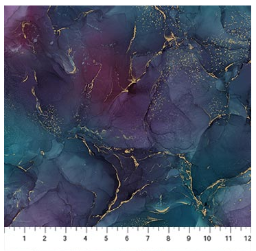 NC Midas Touch Multi Texture Plum/Teal