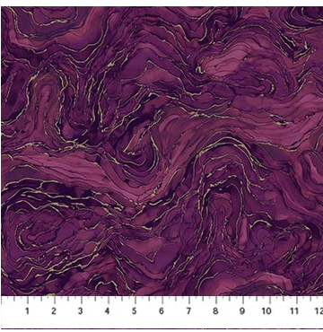 NC Midas Touch Wave Texture Plum