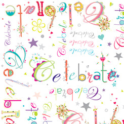 QT Let's Celebrate- White