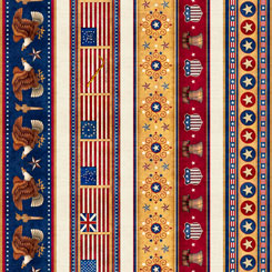 QT American Pride Stripe-Cream
